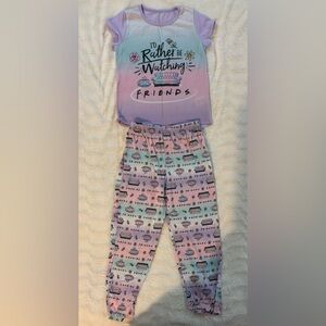 Girl’s Friends PJ Set